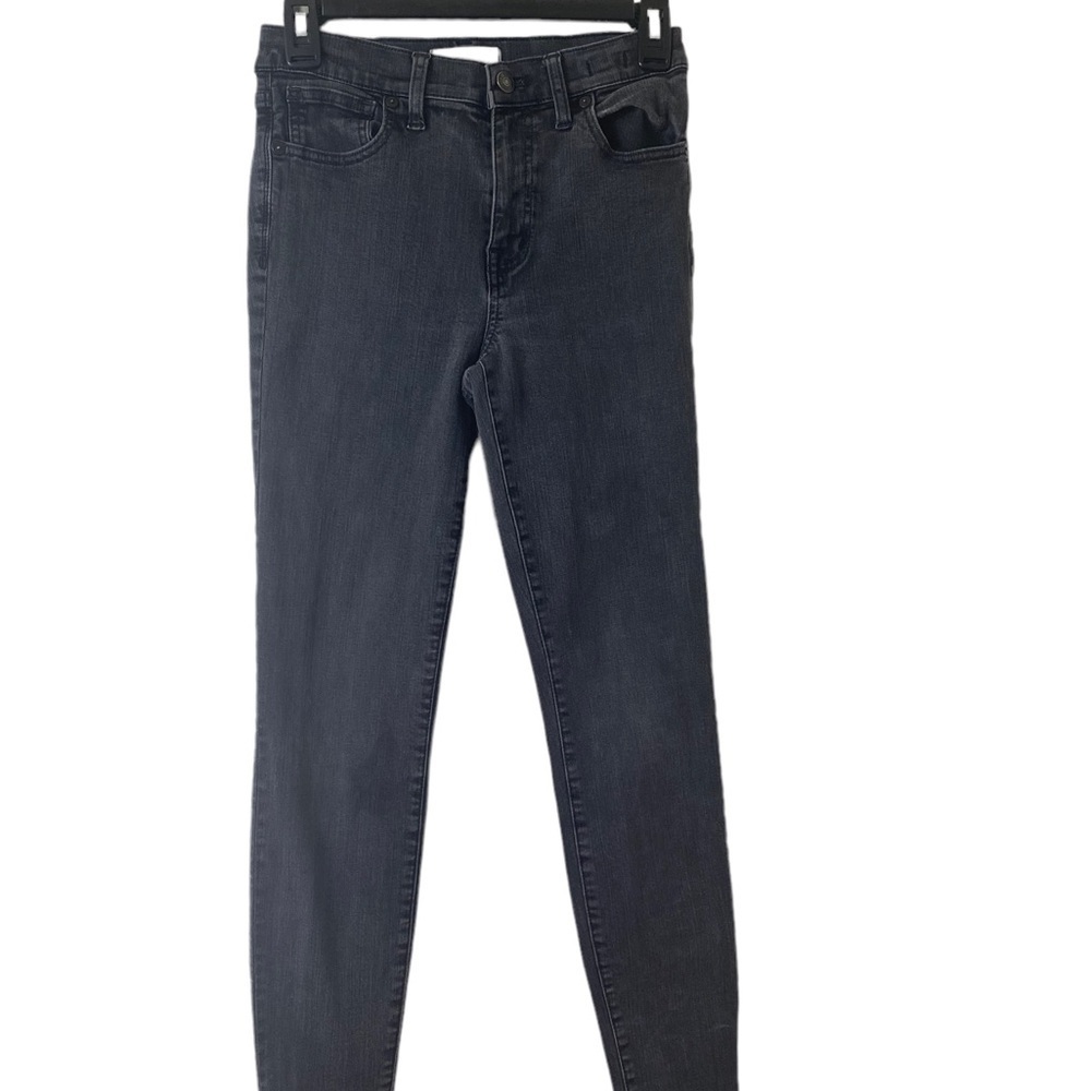 Fade Black Madewell Hi Riser Skinny Jeans. Sz 28.